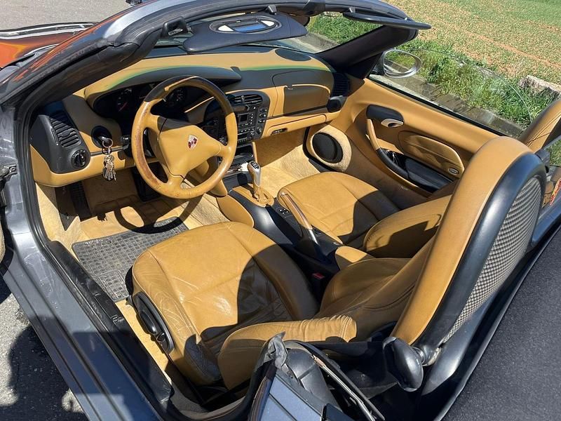 Gebraucht Porsche Boxster 228 PS (167 kW) 2003 Grau Cabrio