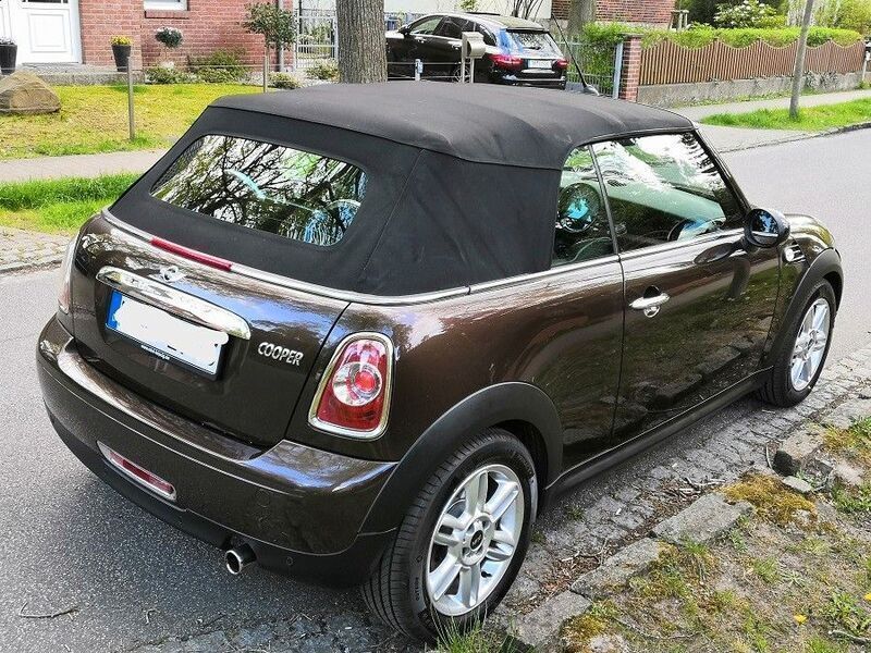 Braun Gebraucht 2011 Mini Cooper Cabriolet Cabrio | 9.300 € (Fairer Preis) - Bild 1/4