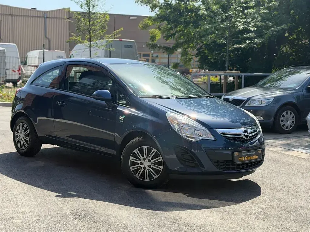 Gebraucht Opel Corsa Active 69 PS (50 kW) 2013 Blau Kleinwagen