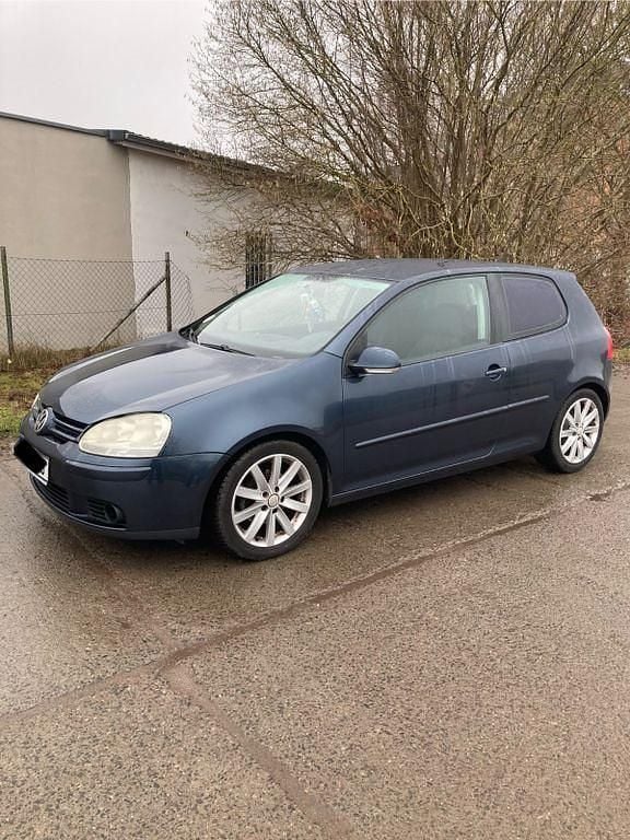 Blau Gebraucht 2007 VW Golf Sportline Limousine | 999 € (Superpreis) - Bild 1/4
