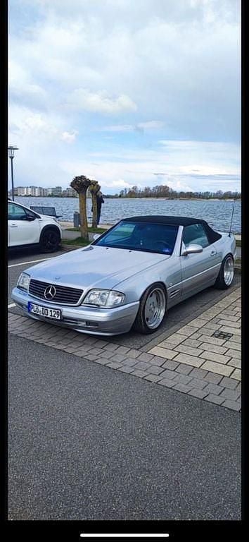 Silber Gebraucht 2000 Mercedes SL320 Edition Cabrio | 15.000 € (Superpreis) - Bild 1/4