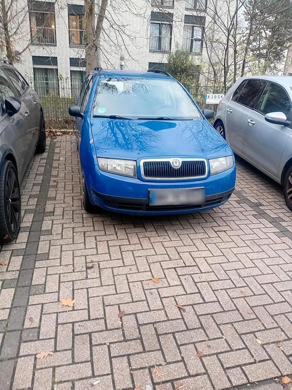 Blau Gebraucht 2003 Skoda Fabia Kombi | 1.300 € (Fairer Preis) - Bild 1/4
