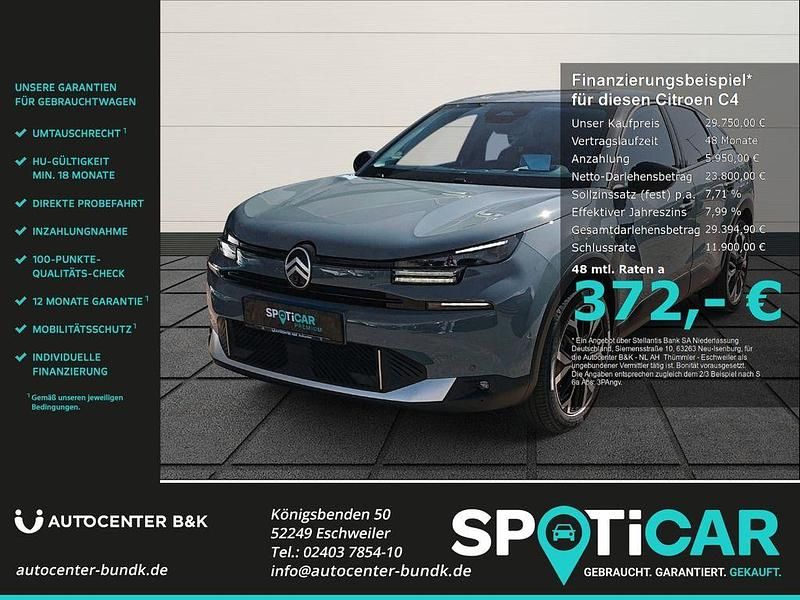 Grün Neu 2025 Citroën C4 Limousine | 29.750 € - Bild 1/4