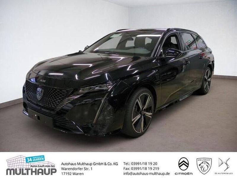 Schwarz perla nera metallicla Gebraucht 2024 Peugeot 308 GT Kombi | 29.840 € (Guter Preis) - Bild 1/4