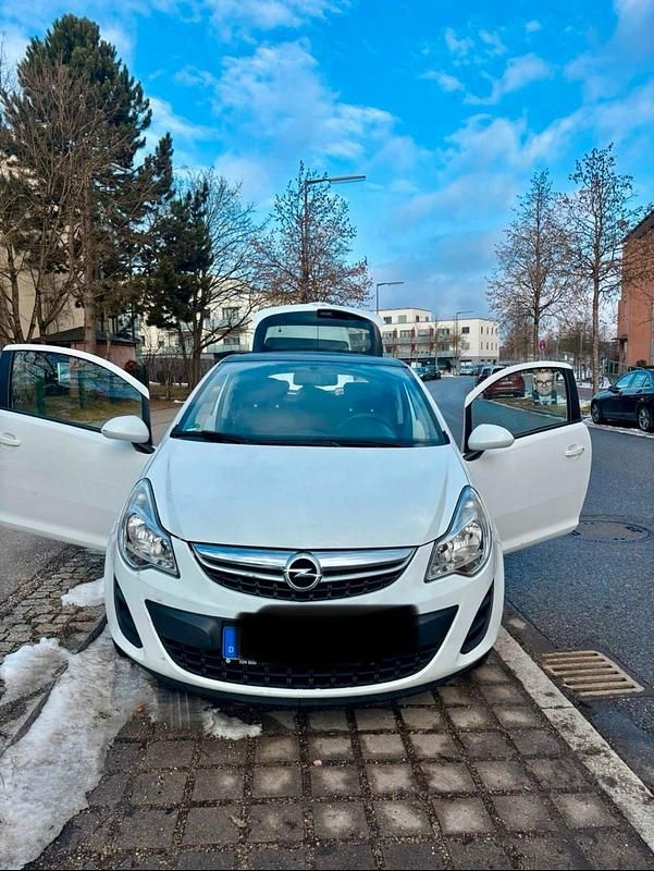 Gebraucht Opel Corsa 69 PS (50 kW) 2012 Weiß Kleinwagen