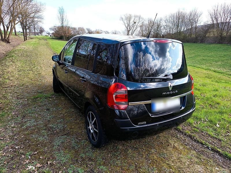 Gebraucht Renault Grand Modus Dynamique 101 PS (74 kW) 2010 Schwarz Van / Kleinbus