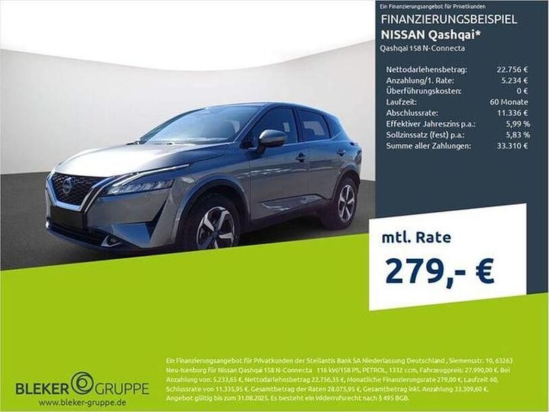 Dark grey (m)/ geste Gebraucht 2024 Nissan Qashqai N-Connecta SUV | 26.980 € (Superpreis) - Bild 1/3