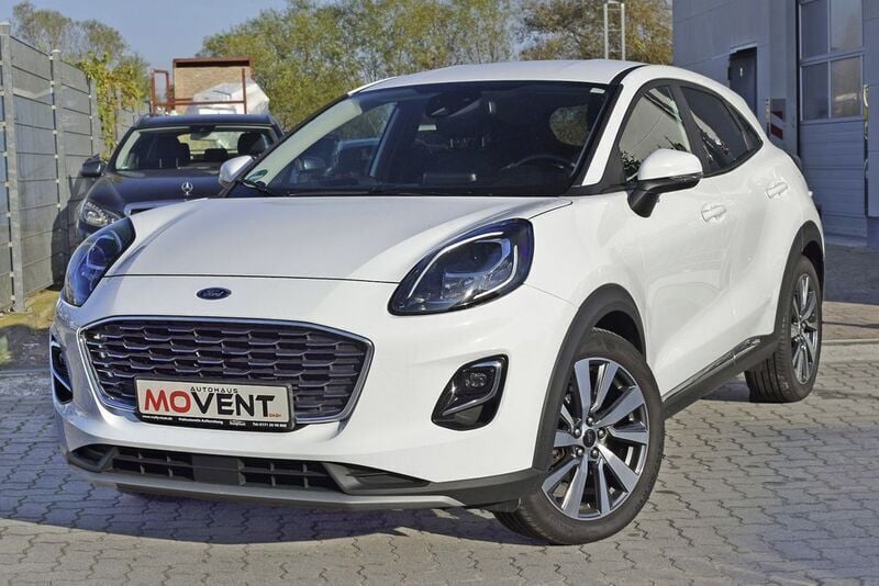 Weiß Gebraucht 2022 Ford Puma Titanium X SUV | 15.900 € (Guter Preis) - Bild 1/4