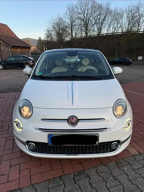 Gebraucht Fiat 500 69 PS (50 kW) 2017 Weiß Kleinwagen