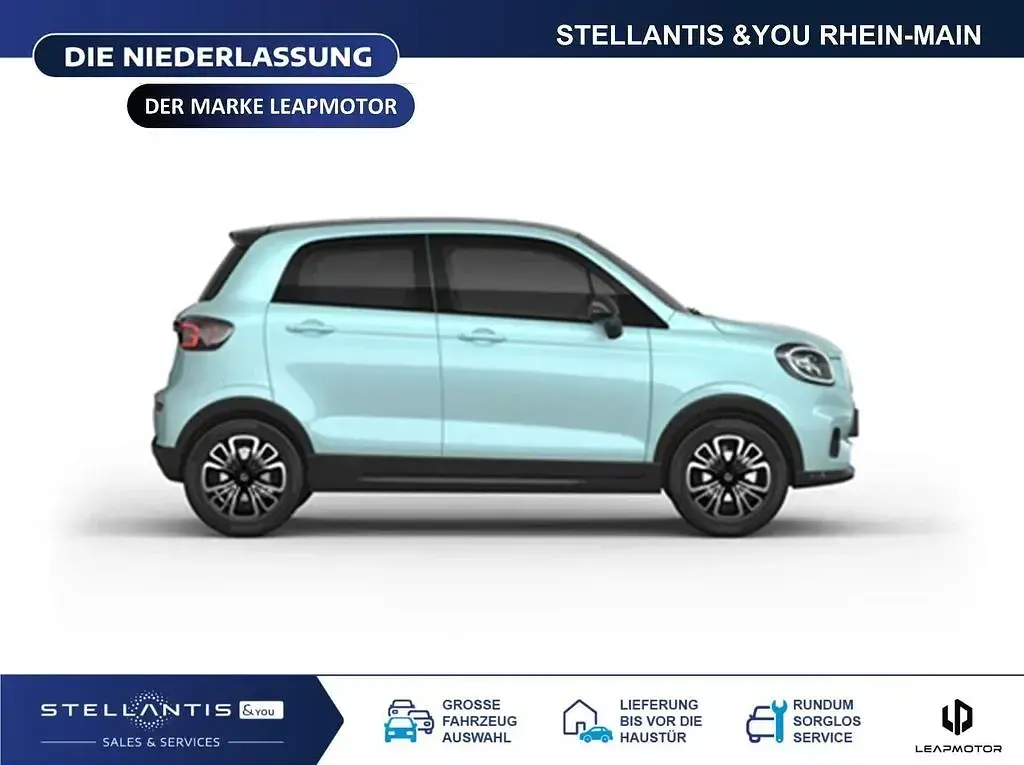 Neu Leapmotor T03 69 kW (95 PS) 2026 Weiß Kleinwagen