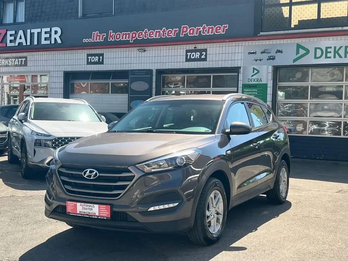 Gebraucht Hyundai Tucson Classic 132 PS (97 kW) 2018 Braun SUV