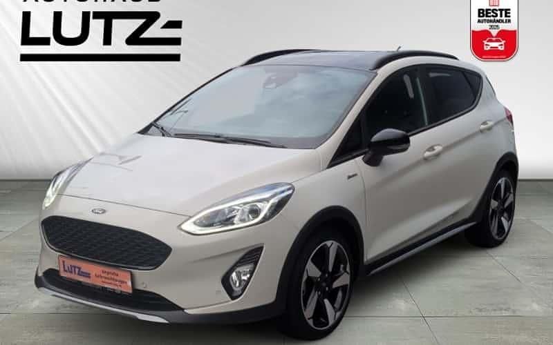 Weiß Gebraucht 2021 Ford Fiesta Active X Kleinwagen | 16.960 € (Fairer Preis) - Bild 1/4