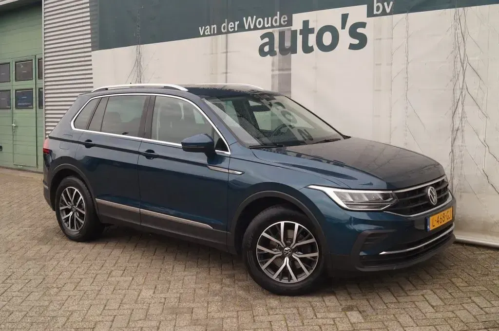 Gebraucht VW Tiguan Business 150 PS (110 kW) 2021 Blau SUV