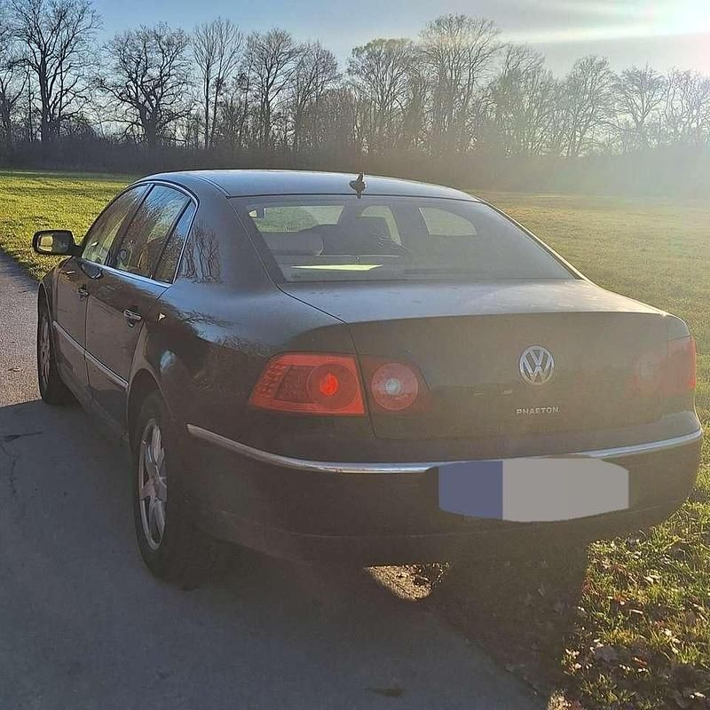 Second-hand VW Phaeton 239 CP (175 kW) 2009 Negru Berlinǎ