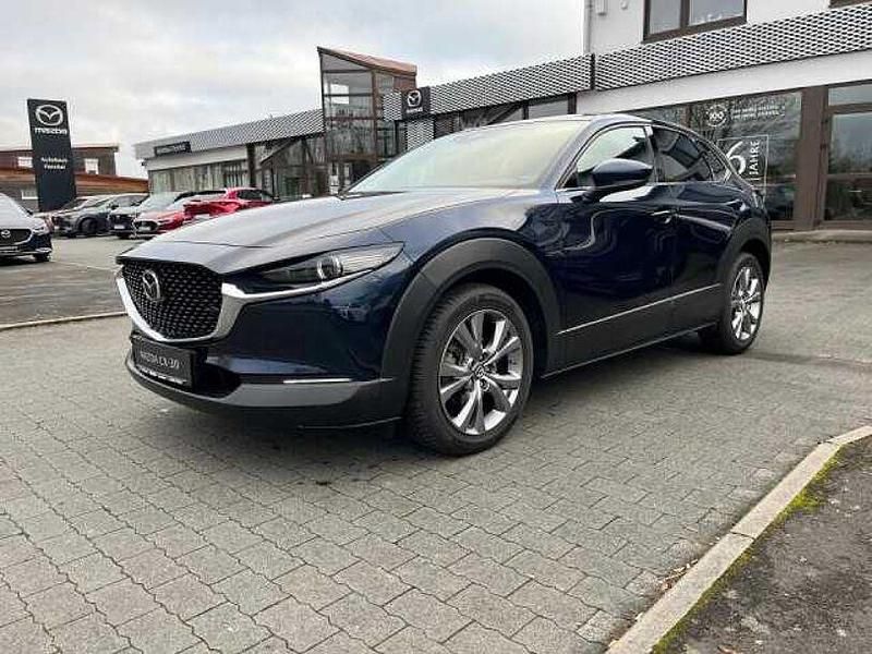 Gebraucht Mazda CX-30 140 PS (102 kW) 2025 Deep crystal blue (metallic) SUV