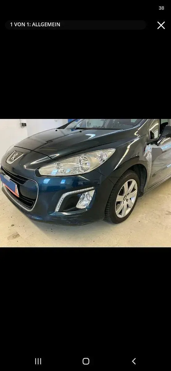 Gebraucht Peugeot 308 SW Active 120 PS (88 kW) 2011 Blau Kombi