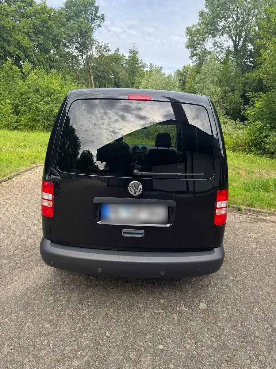 Gebraucht VW Caddy 86 PS (63 kW) 2011 Schwarz Van / Kleinbus
