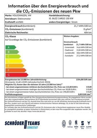 Gebraucht VW ID. Buzz 150 kW (204 PS) 2024 Weiß Van / Kleinbus