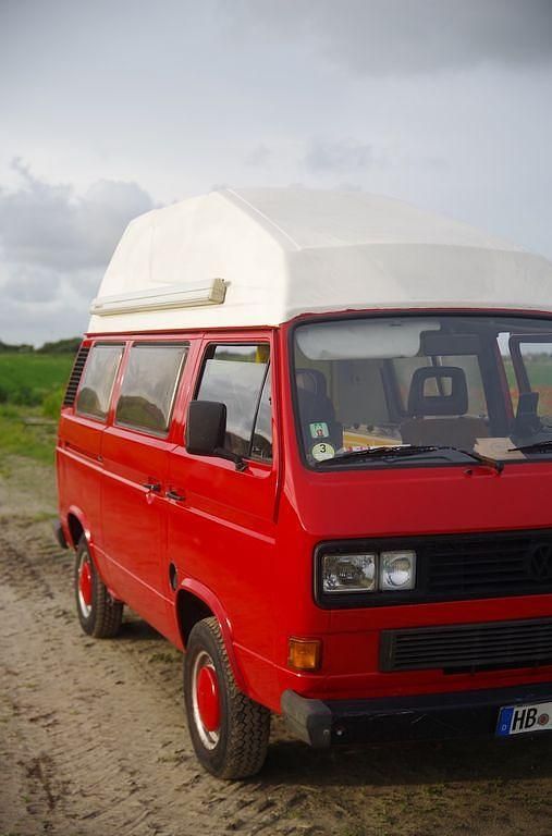 Gebraucht VW T3 69 PS (50 kW) 1990 Rot Van