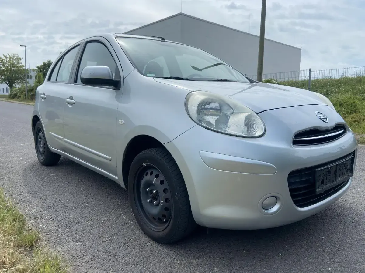 Gebraucht Nissan Micra 80 PS (58 kW) 2010 Grau Kleinwagen