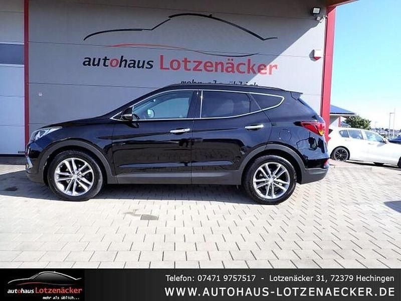 Gebraucht Hyundai Santa Fe Premium 200 PS (147 kW) 2017 Schwarz SUV