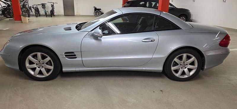 Gebraucht Mercedes SL500 306 PS (225 kW) 2003 Silber Cabrio