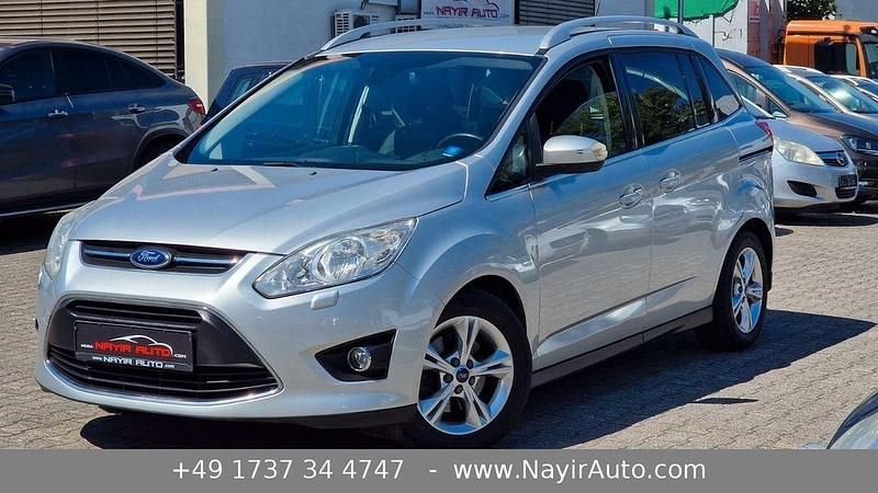 Gebraucht Ford Grand C-Max 125 PS (91 kW) 2013 Silber Van / Kleinbus