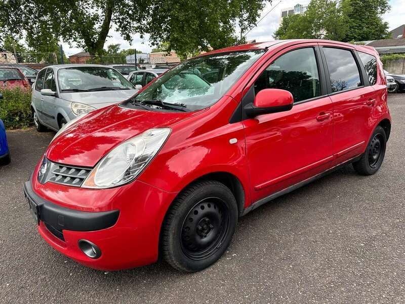 Solid red Gebraucht 2007 Nissan Note Acenta Van / Kleinbus | 1.490 € (Guter Preis) - Bild 1/4