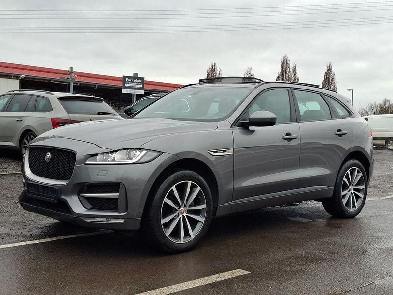 Grau Gebraucht 2018 Jaguar F-Pace R SUV | 16.990 € (Superpreis) - Bild 1/4