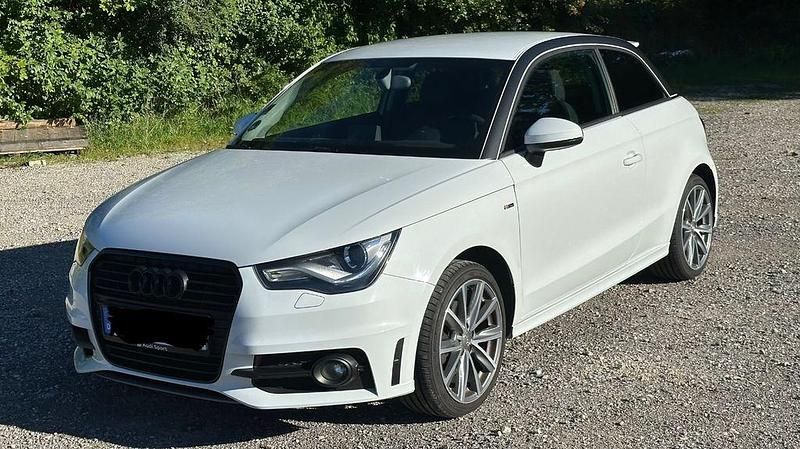 Weiß Gebraucht 2015 Audi A1 S-Line Kleinwagen | 13.900 € (Teuer) - Bild 1/4