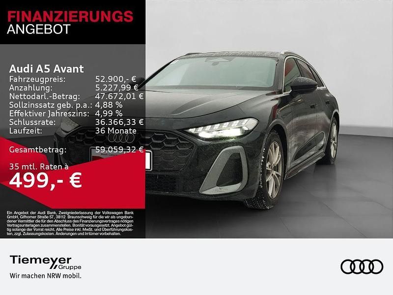 Gebraucht Audi A5 S-Line 204 PS (150 kW) 2025 Schwarz Kombi