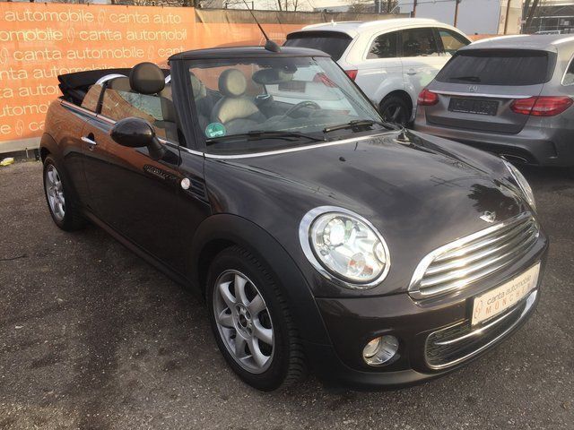 Gebraucht Mini Cooper D Cabriolet 112 PS (82 kW) 2014 Braun metallic Cabrio