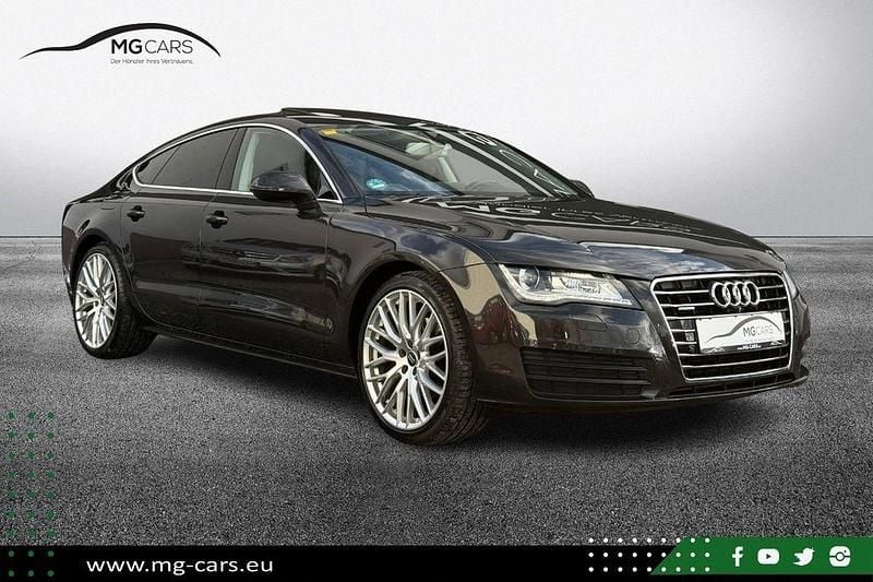 Grau Gebraucht 2013 Audi A7 Sportback Ambiente Kleinwagen | 16.950 € (Fairer Preis) - Bild 1/4