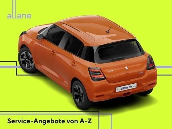 Neu Suzuki Swift Comfort 83 PS (61 kW) 2025 Orange (flame orange pearl metallic) Kleinwagen