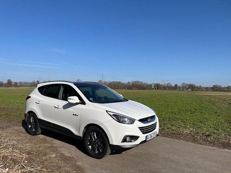 Gebraucht Hyundai Tucson Style 116 PS (85 kW) 2015 Weiß SUV