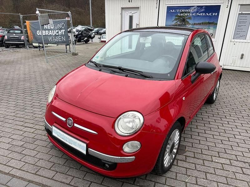 Rot Gebraucht 2012 Fiat 500 Lounge Kleinwagen | 3.300 € (Superpreis) - Bild 1/4