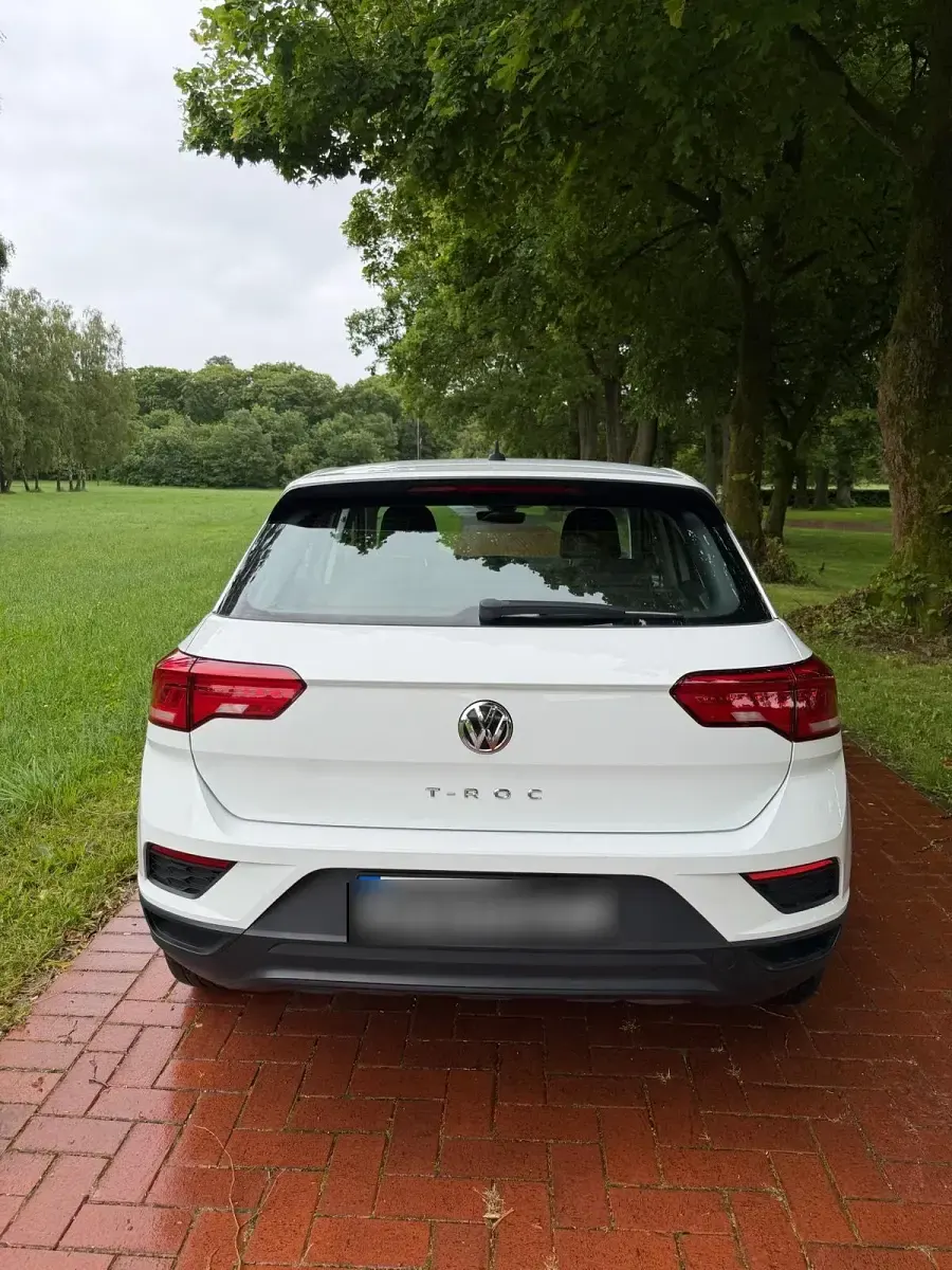 Gebraucht VW T-Roc 116 PS (85 kW) 2019 Weiß SUV