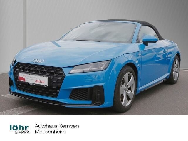 Turboblau Gebraucht 2021 Audi TT Roadster S-Line Cabrio | 32.990 € (Superpreis) - Bild 1/4