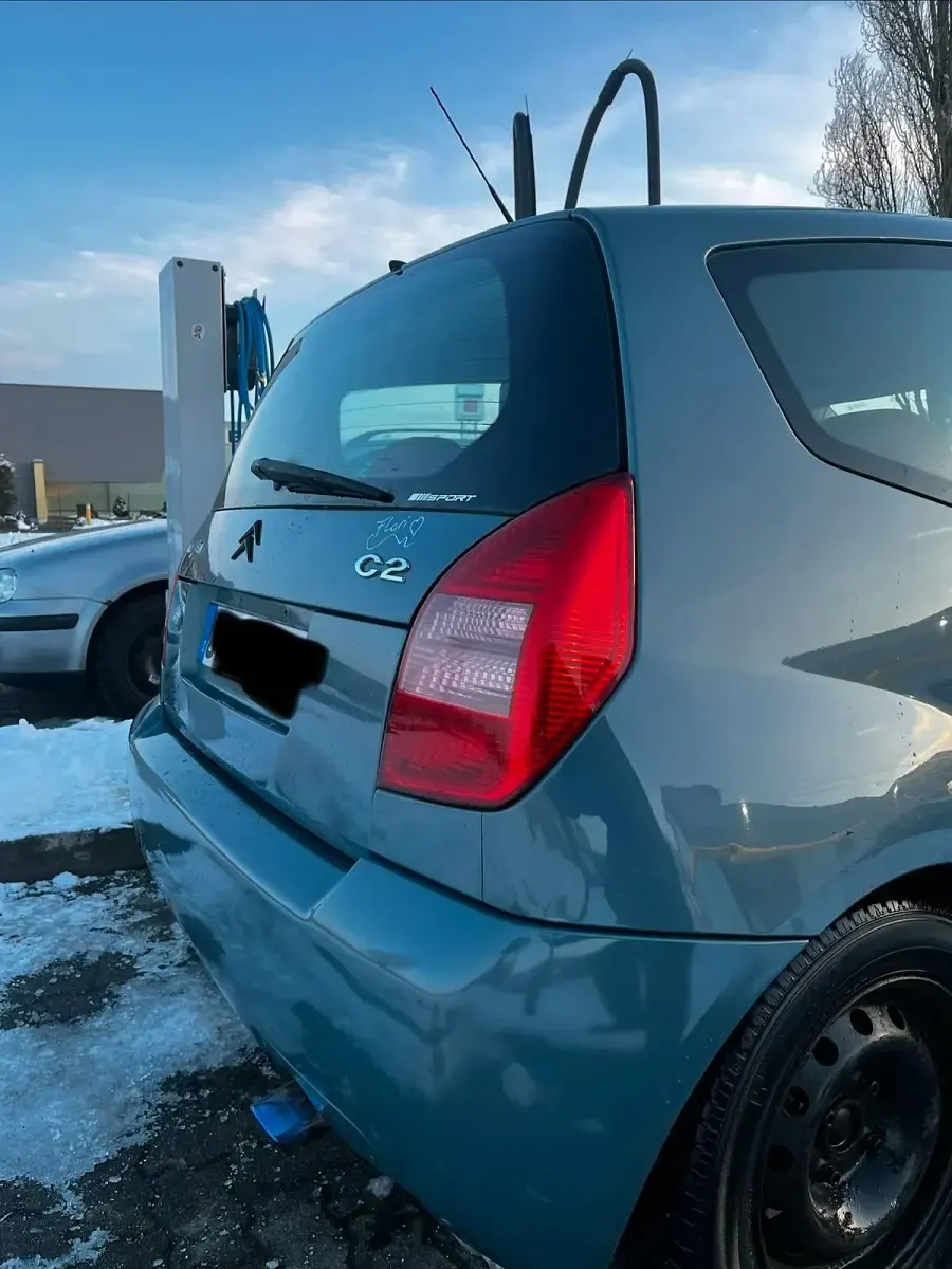 Gebraucht Citroën C2 75 PS (55 kW) 2004 Blau Kleinwagen