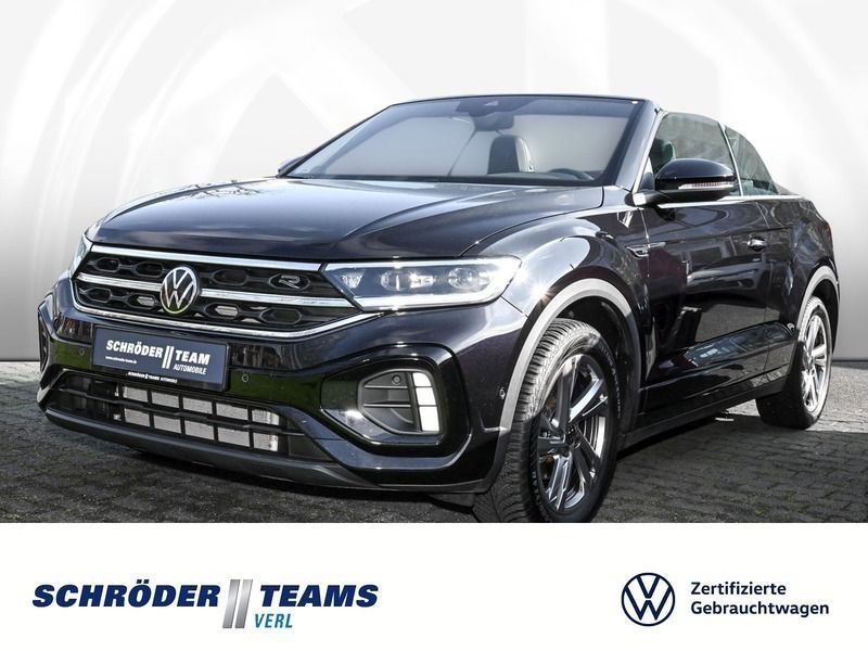 Gebraucht VW T-Roc R-line 150 PS (110 kW) 2023 Schwarz SUV