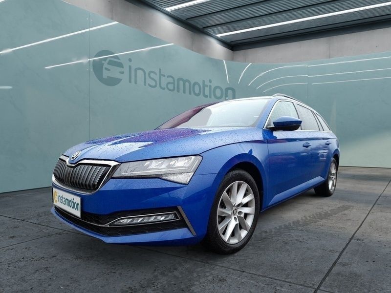 Gebraucht Skoda Superb Ambition 218 PS (160 kW) 2020 Blau Kombi