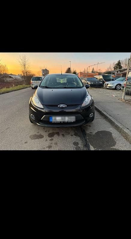Schwarz Gebraucht 2011 Ford Fiesta Kleinwagen | 2.299 € (Guter Preis) - Bild 1/4