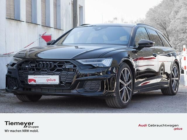 Schwarz Gebraucht 2024 Audi A6 S-Line Kombi | 62.280 € - Bild 1/2