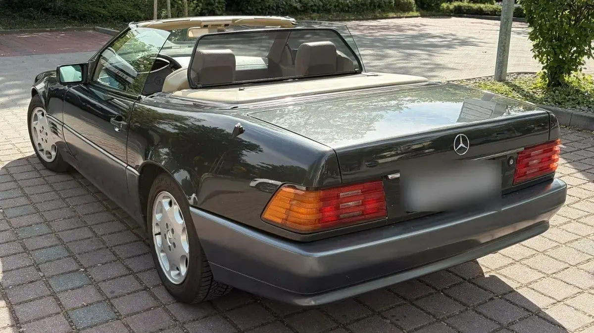 Gebraucht Mercedes SL500 326 PS (239 kW) 1991 Schwarz Cabrio
