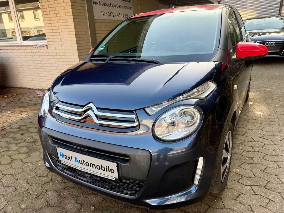 Gebraucht Citroën C1 PureTech 82 PS (60 kW) 2016 Blau Kleinwagen