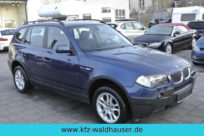 Gebraucht BMW X3 Advantage 150 PS (110 kW) 2005 Blau SUV