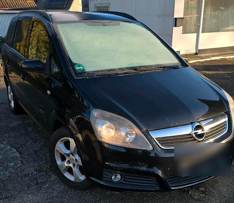 Gebraucht Opel Zafira 125 PS (91 kW) 2006 Schwarz Van / Kleinbus