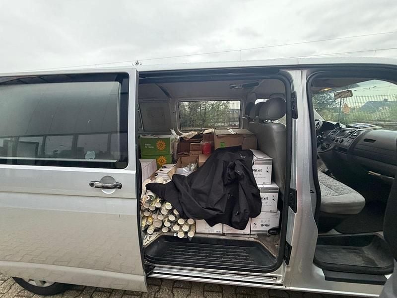 Usata VW Transporter 77 CV (56 kW) 2004 Argento Furgone