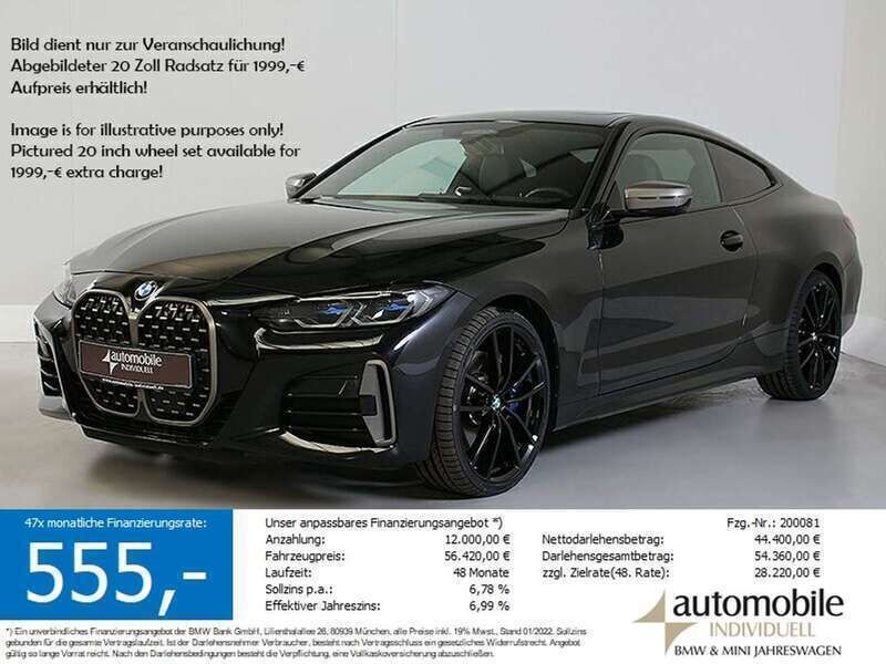 Schwarz Gebraucht 2024 BMW 440 Coupé | 53.830 € - Bild 1/4