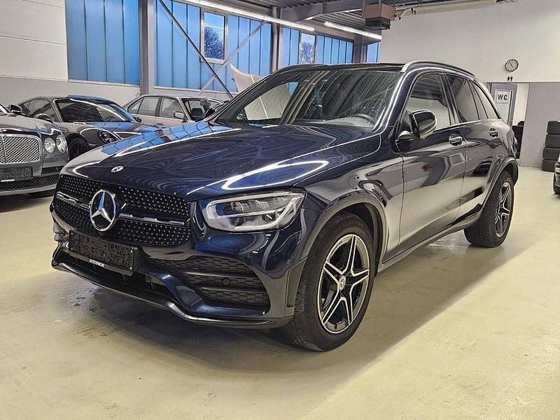 Gebraucht Mercedes GLC400d AMG line Plus 330 PS (242 kW) 2020 Blau SUV